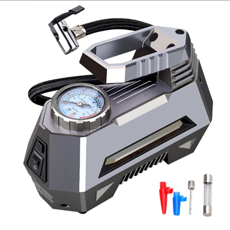 Car Air Compressor Tyre Inflator Pump Portable Compressor Digital Car Tyre Pump 12V 150PSI Air Pump for Car Bicycle Tires Balls