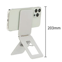 Magnetic Leather Folding Wallet Card Holder Stand Phone Tripod for Magsafe IPhone 14 15 16 Pro Max Mac Safe Selfie Stick Monopod