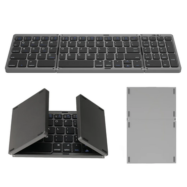 Beyour Folding Bluetooth Wireless Keyboard Numeric Keypad Number Pad B089 Foldable Portable Keyboard for Windows Android ios mac