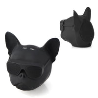 Portable Bluetooth Speaker Dog Shaped Stereo Subwoofer USB Wireless Loudspeaker With Radio Function