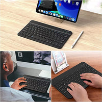 Mini Bluetooth Keyboard Wireless Keyboard Rechargeable Russian Spain Keyboards For IOS Android Windows 10 Inch For Phone Tablet